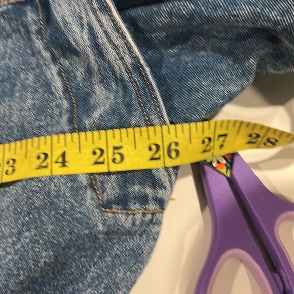 Future Collective Kahlana Barfield Brown Puff Sleeve Denim Dress Size 16W/18W - Picture 10 of 11